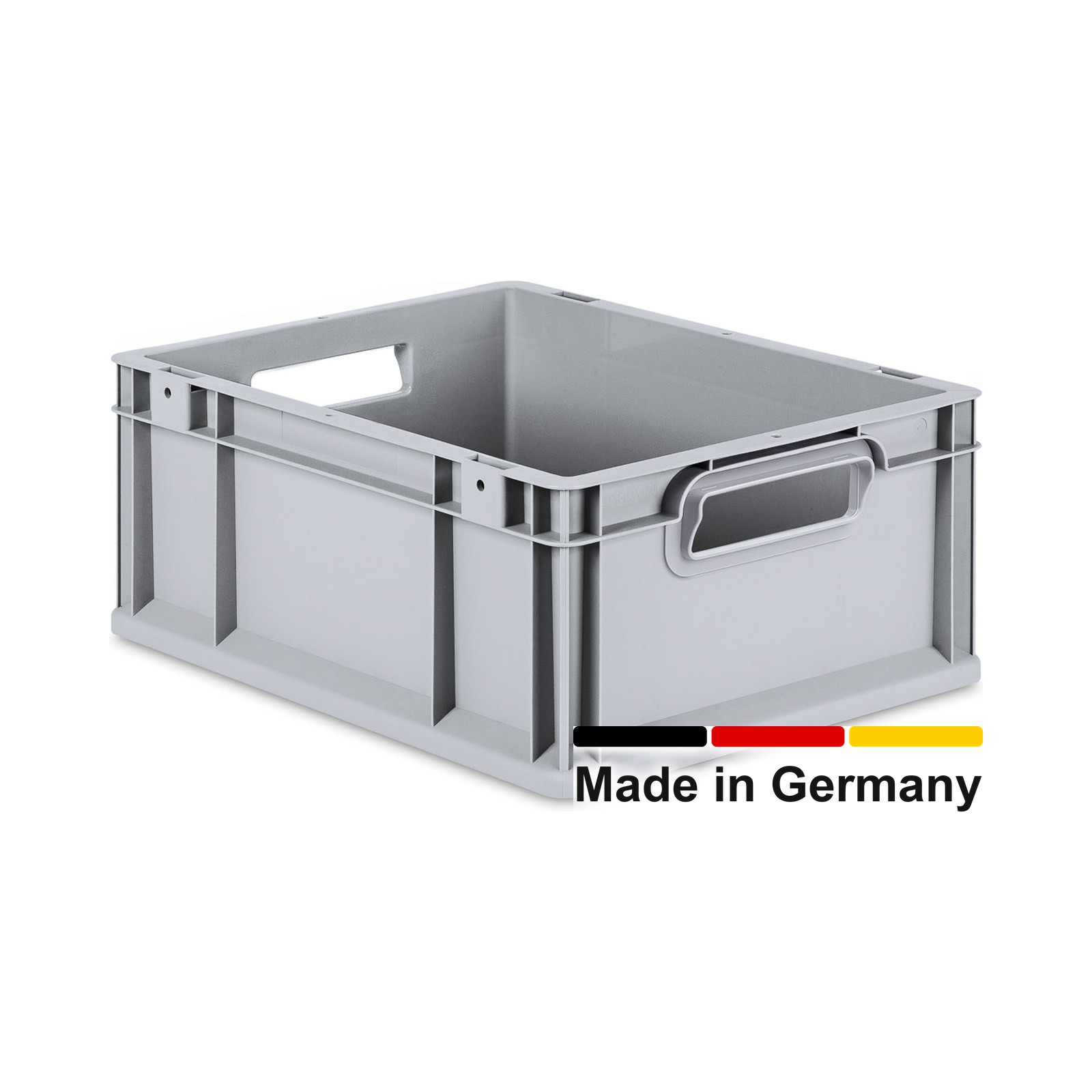 Eurobox 40x30x17 cm, NextGen, Griffe offen