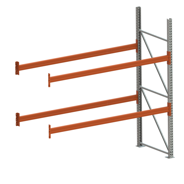 Palettenregal Extrastabil Anbauregal – 270×270×110 cm, 3 Ebenen