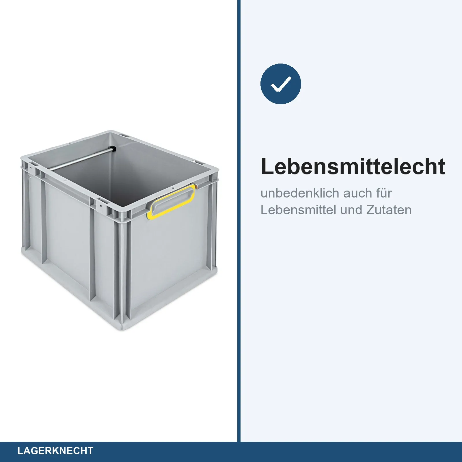 Hängeregisterbox 40x30x32 cm, NextGen, Griffe geschl., gelb