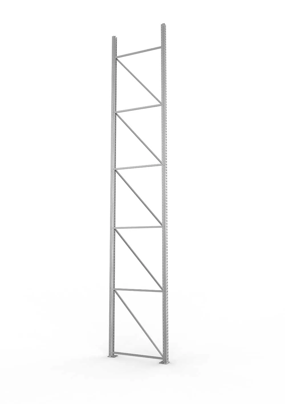 Palettenregal Ständer 85/20 S – 600×110 cm, verzinkt