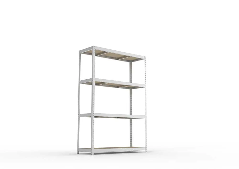 Schwerlastregal 247×170×60 cm – Spanplatten, verzinkt (Varianten)