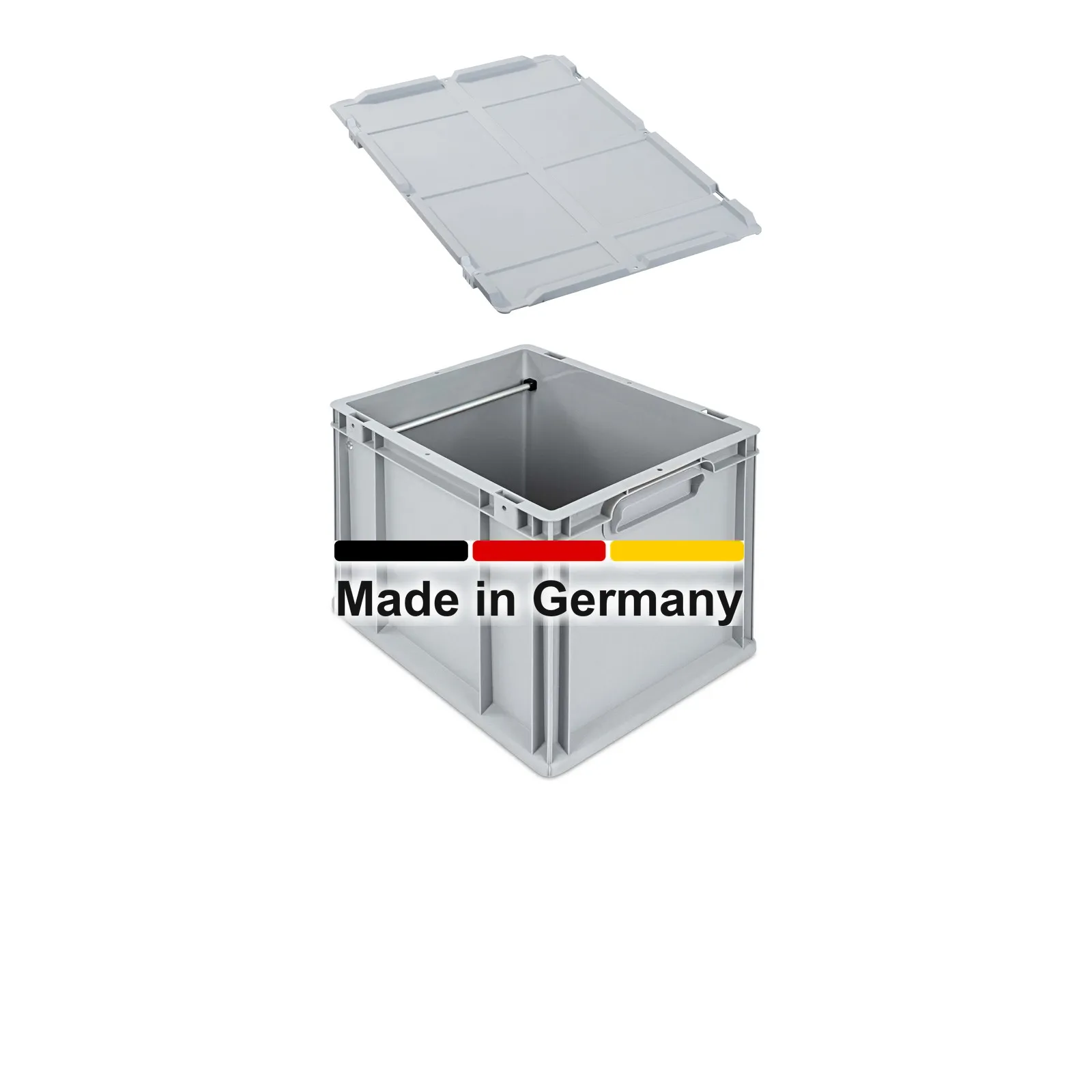 Eurobox 40x30x32 cm mit Scharnierdeckel, NextGen