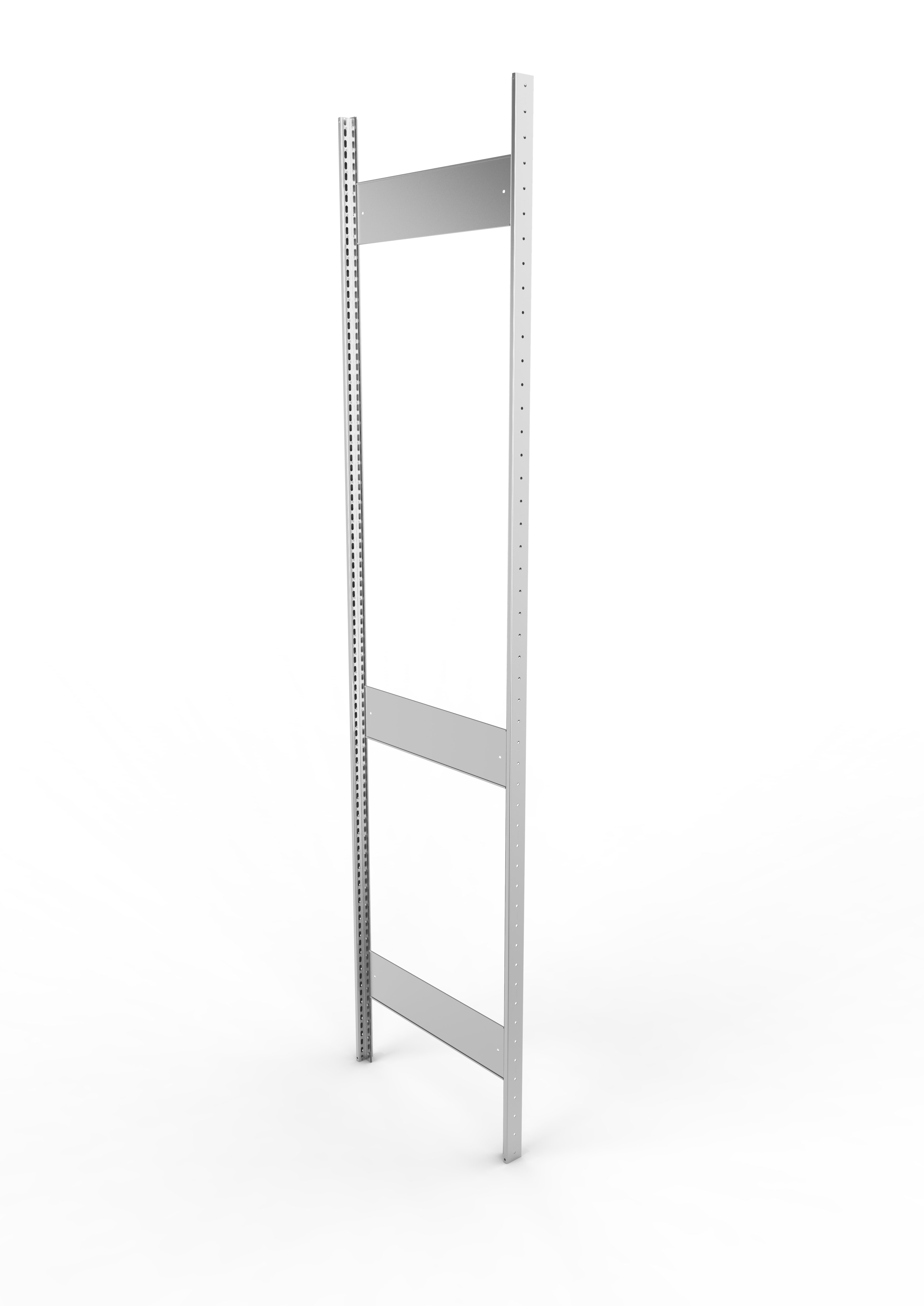 Palettenregal Ständer 100/20 S – 380×110 cm, verzinkt