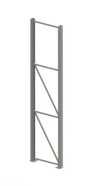 Palettenregal Ständer 100/20 S – 330×80 cm, verzinkt