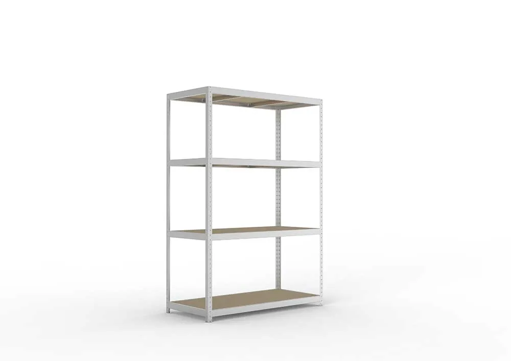 Schwerlastregal 247×170×80 cm – Spanplatten, verzinkt (Varianten)