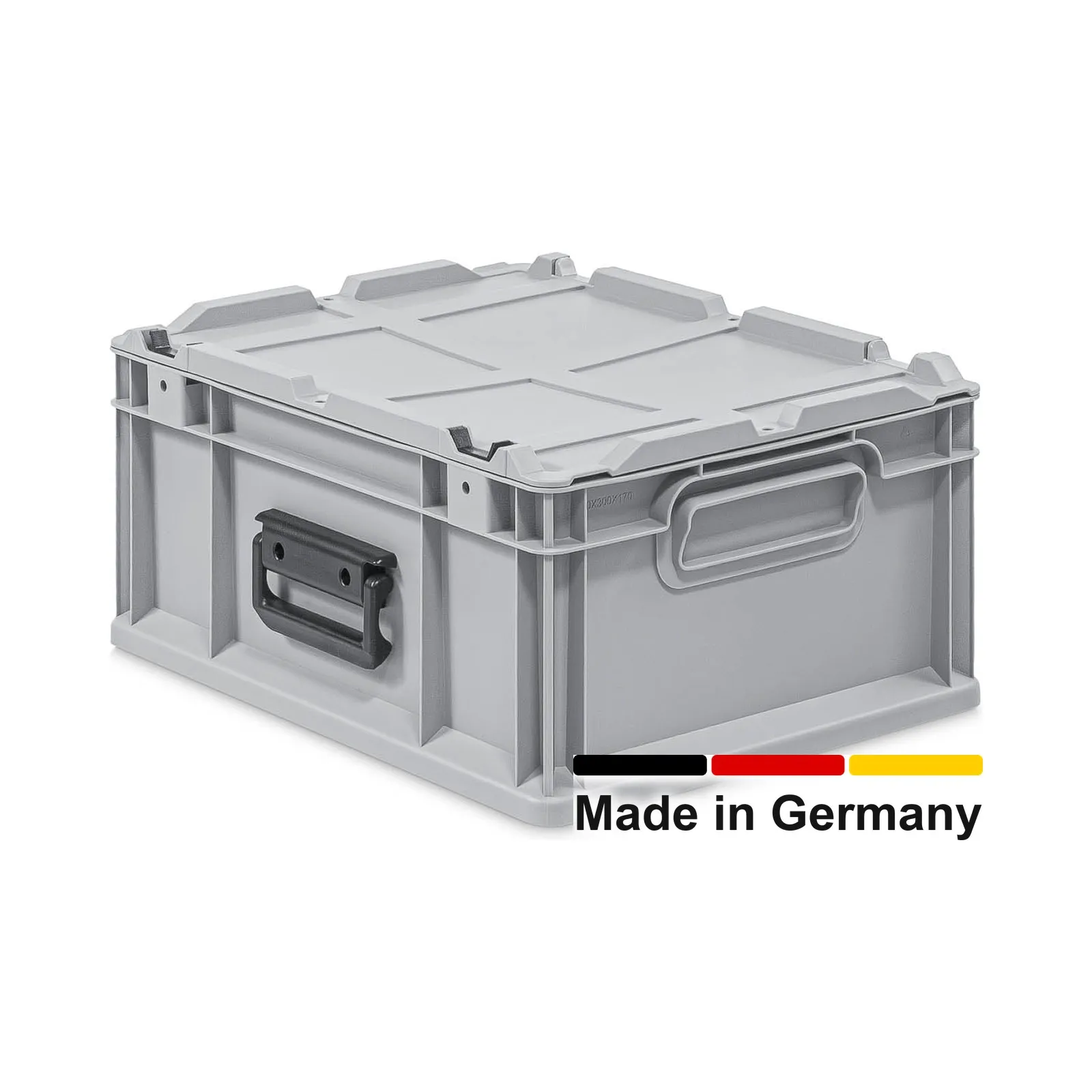 Eurokoffer 40x30x18 cm, NextGen Portable, Griffe geschl.