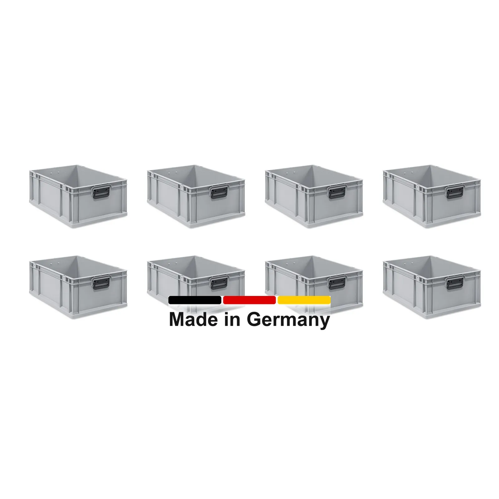 8x Eurobox 60x40x22 cm - NextGen Portable Duo