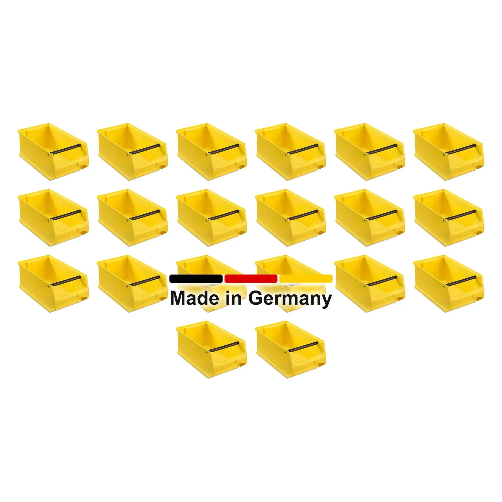 20x Sichtlagerbox 4.1 - gelb