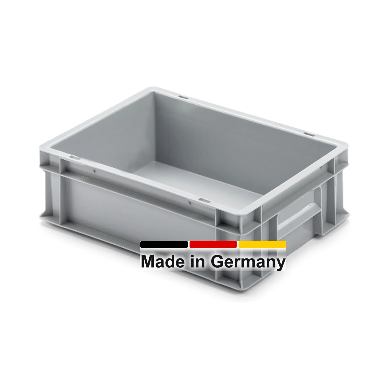 Eurobox 40x30x12 cm mit Scharnierdeckel, UNISTA