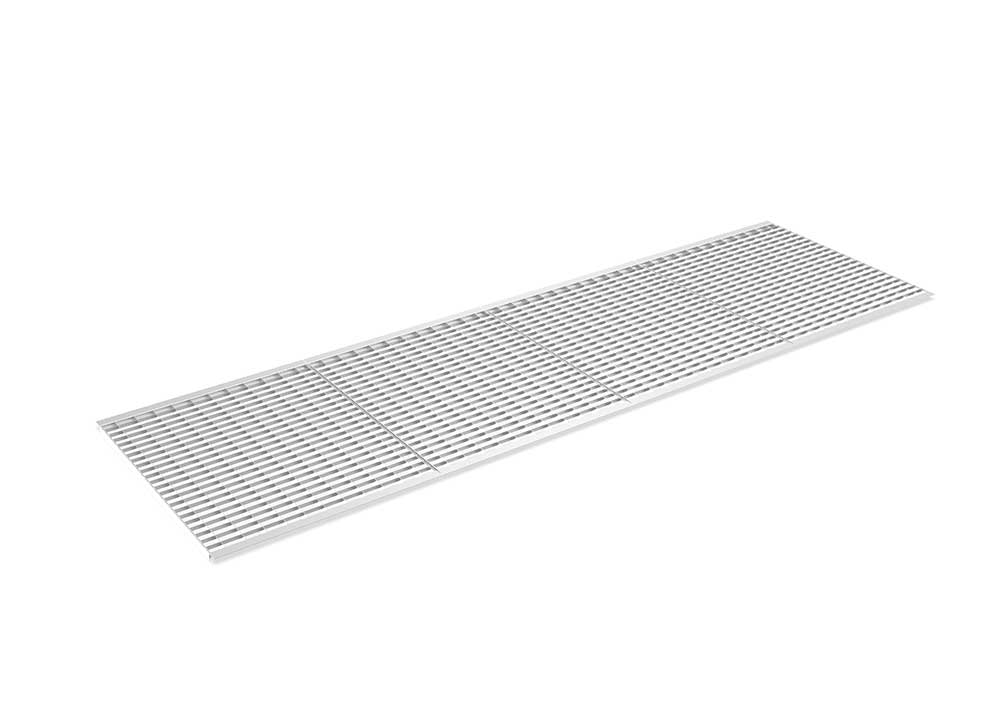 Palettenregal Gitterrost eingelegt 360×110 cm TPro-Flex5x2 – 500 kg