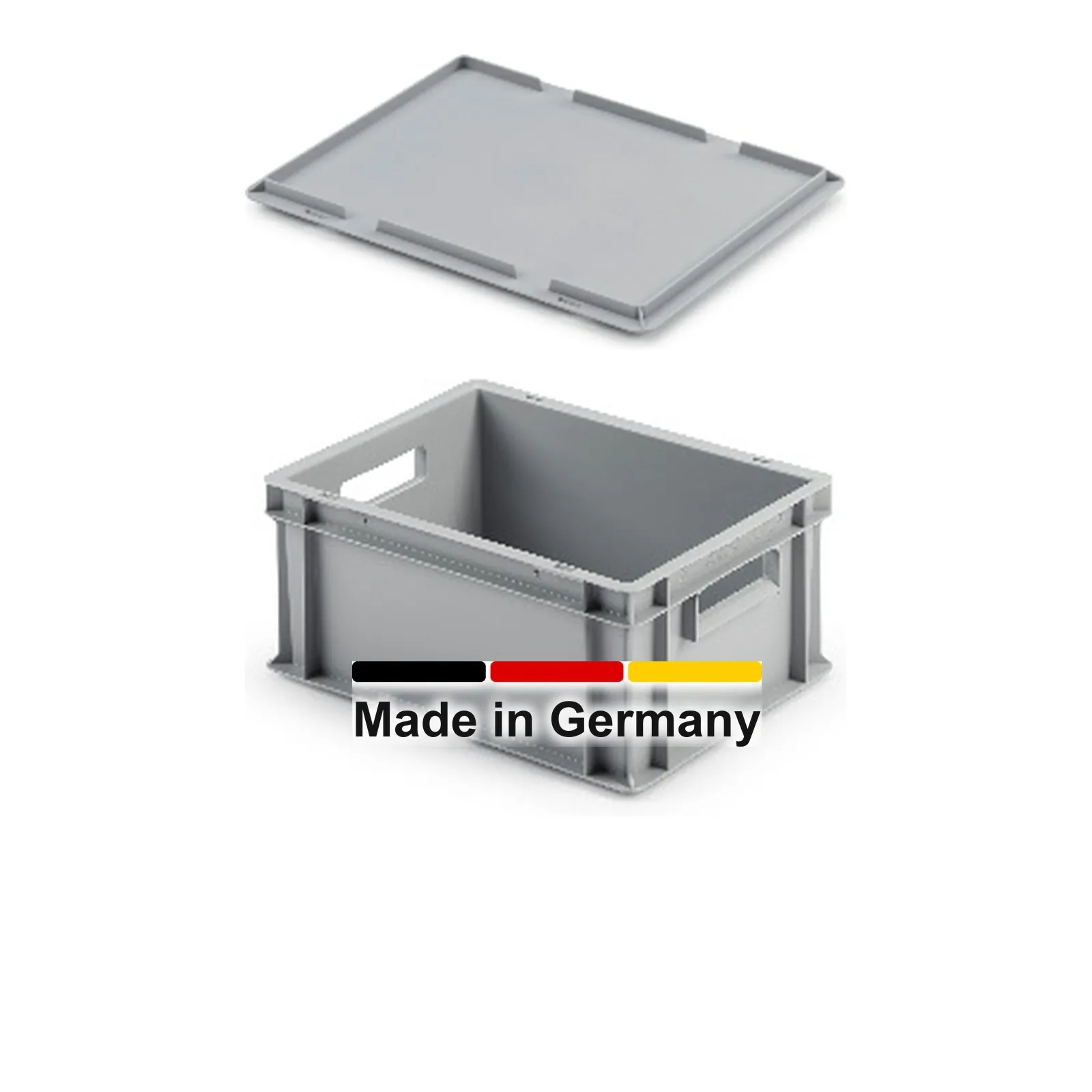 Eurobox 40x30x17 cm mit Auflagedeckel, UNISTA
