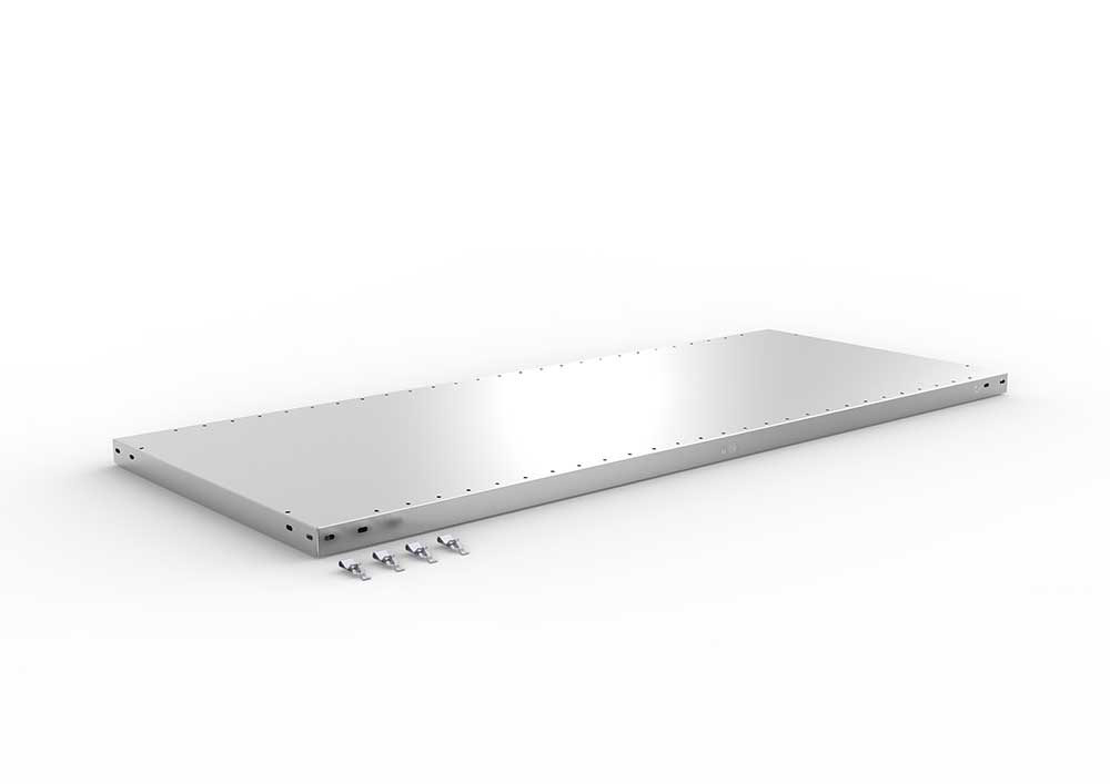 Metallregal Zusatzboden – 150×60 cm, 200 kg, verzinkt