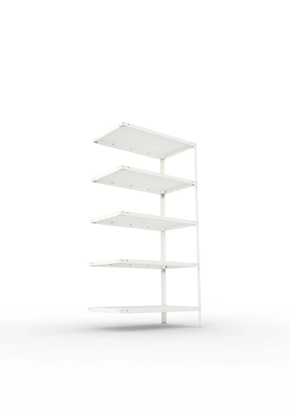 Kellerregal Pro Schraubsystem Anbauregal 200×100×60 cm, 150 kg, 5 Böden