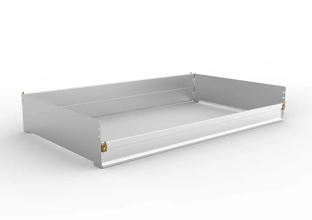 Metallregal Schüttgutmulde 1000 x 600 Höhe 150 vzk kpl.