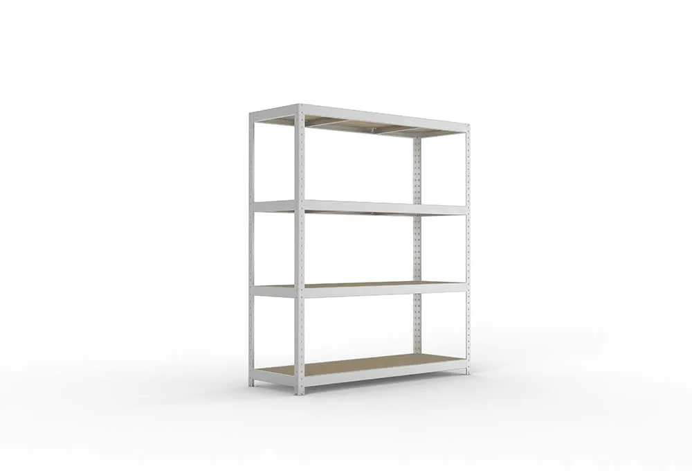 Schwerlastregal 197×170×60 cm – Spanplatten, verzinkt (Varianten)