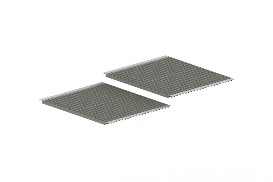 Palettenregal Gitterrost eingelegt 180×110 cm TPro-Flex5x2 – 500 kg