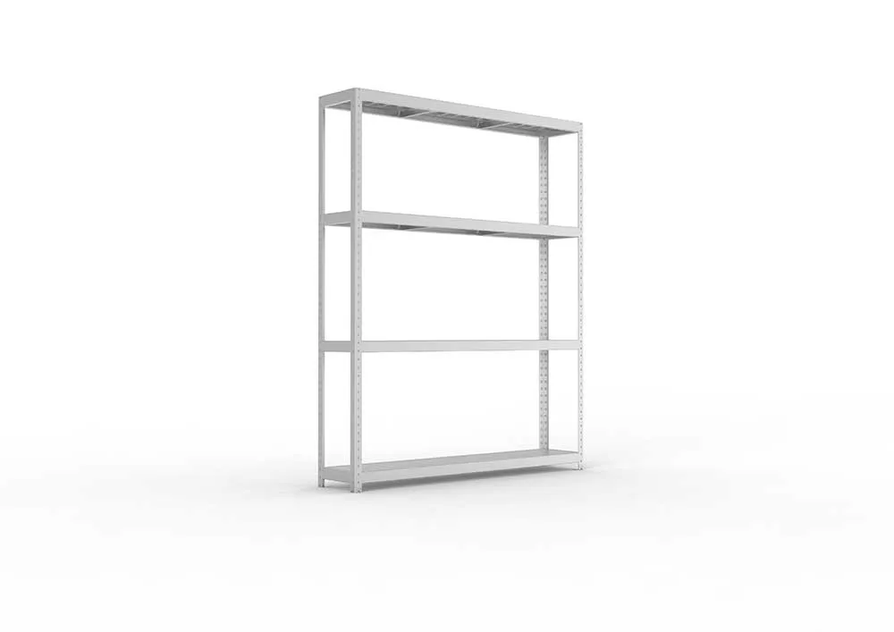 Schwerlastregal 247×200×40 cm – Stahlpaneele, verzinkt (Varianten)