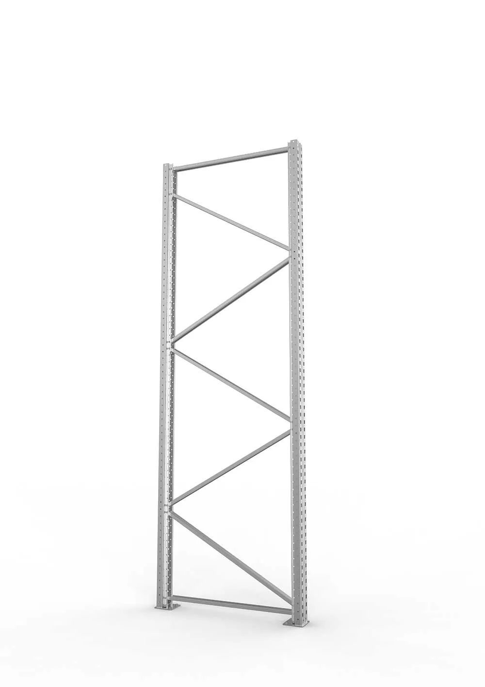 Palettenregal Ständer 120/20 S – 330×110 cm, verzinkt