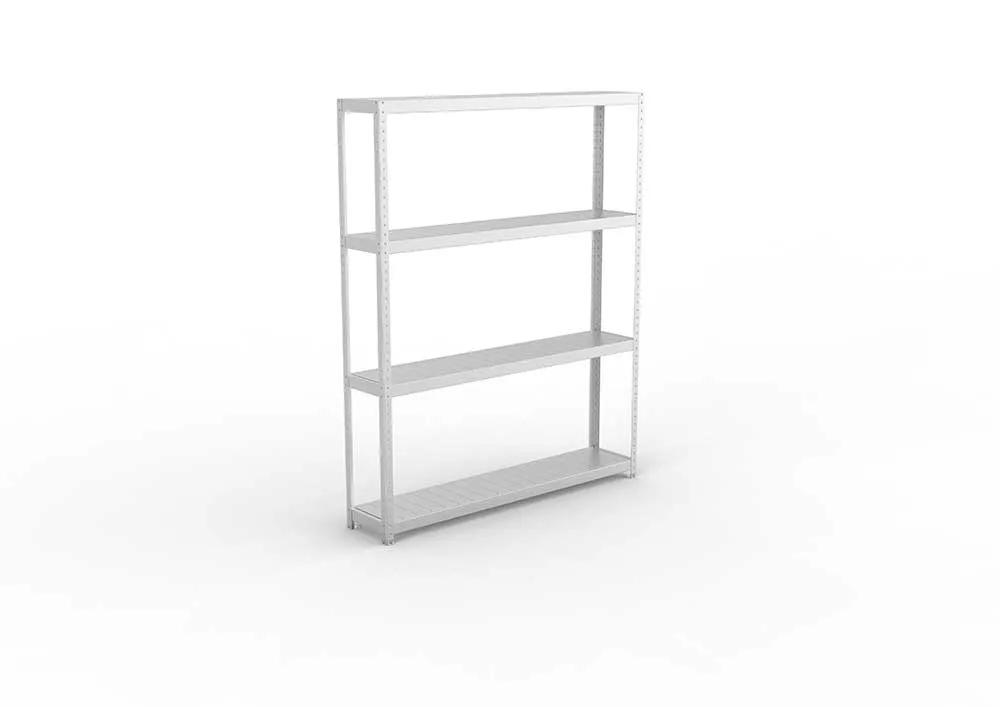 Schwerlastregal 247×200×40 cm – Stahlpaneele, verzinkt (Varianten)