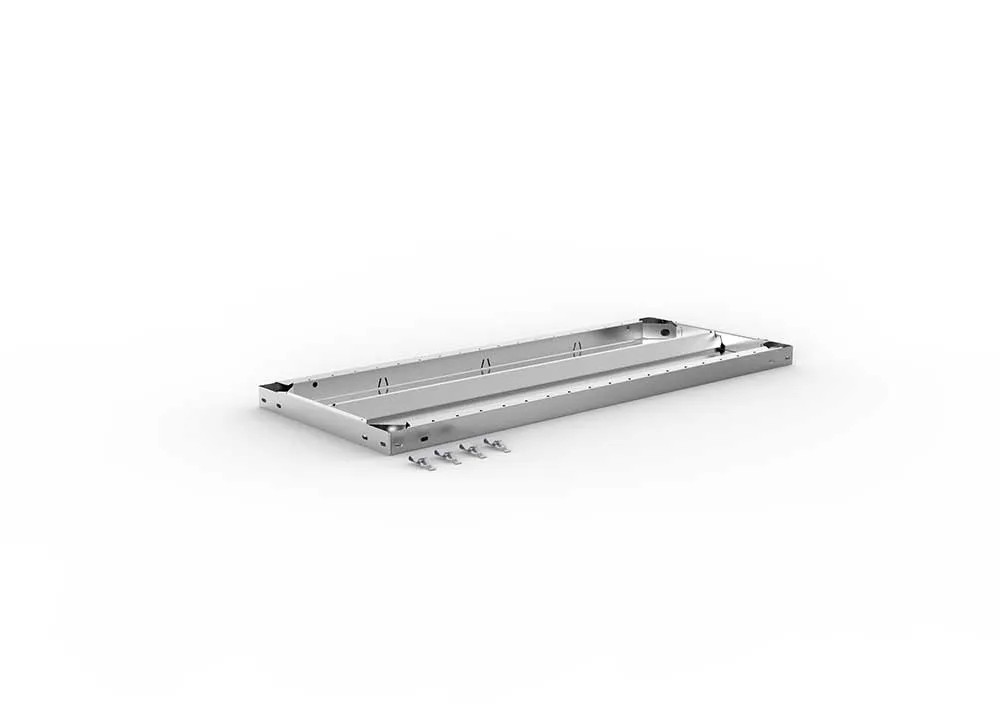 Metallregal Zusatzboden – 100×40 cm, 330 kg, verzinkt