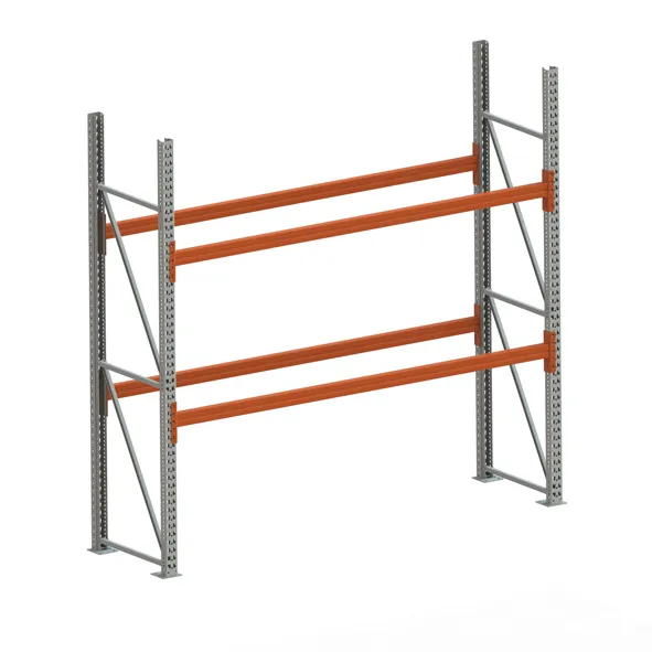 Palettenregal Stabil Grundregal – 270×270×80 cm, 3 Ebenen