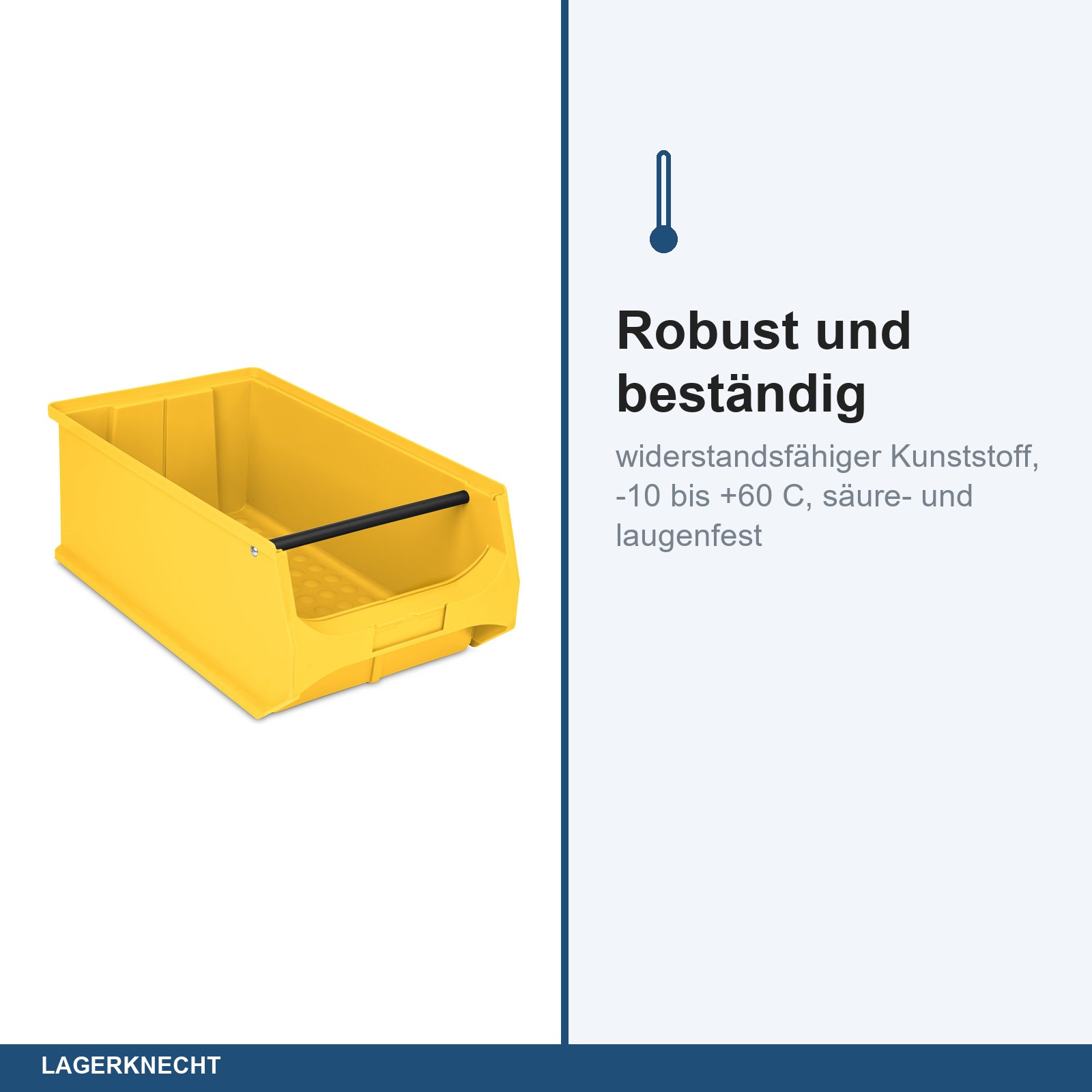 8x Sichtlagerbox 5.1 - gelb