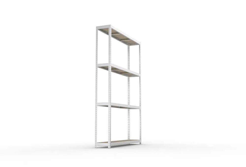Schwerlastregal 297×200×40 cm – Spanplatten, verzinkt (Varianten)