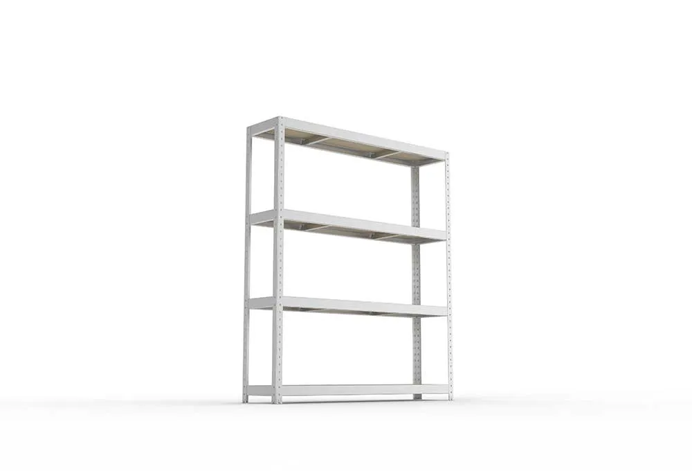 Schwerlastregal 197×170×40 cm – Spanplatten, verzinkt (Varianten)