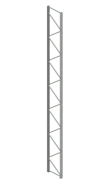 Palettenregal Ständer 120/20 S – 820×110 cm, verzinkt