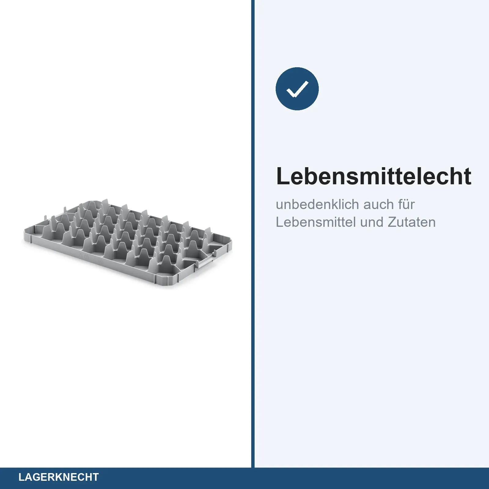 Gefache Bienenwaben - für 33 Gläser - Oberteil - Ø 77x55mm