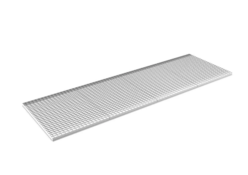 Palettenregal Gitterrost aufgelegt 360×110 cm TS40x2 – 850 kg
