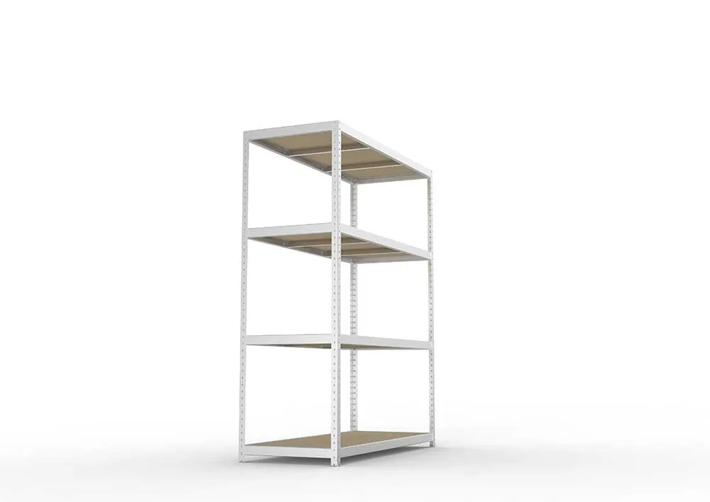 Schwerlastregal 247×200×80 cm – Spanplatten, verzinkt (Varianten)