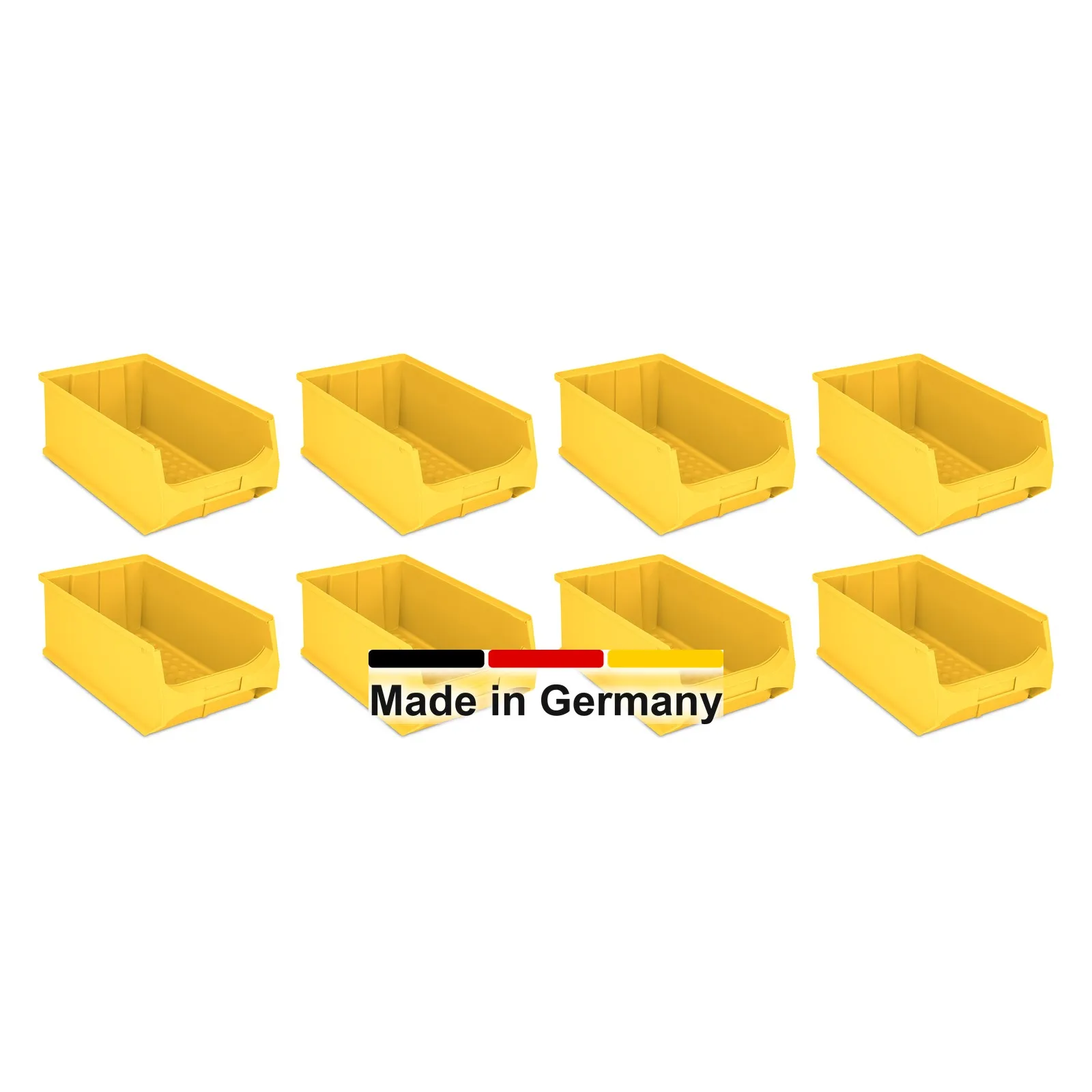 8x Sichtlagerbox 5.0 - gelb