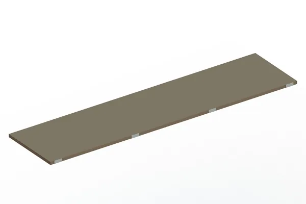 Palettenregal Spanplattenboden 330×80 cm, 38 mm