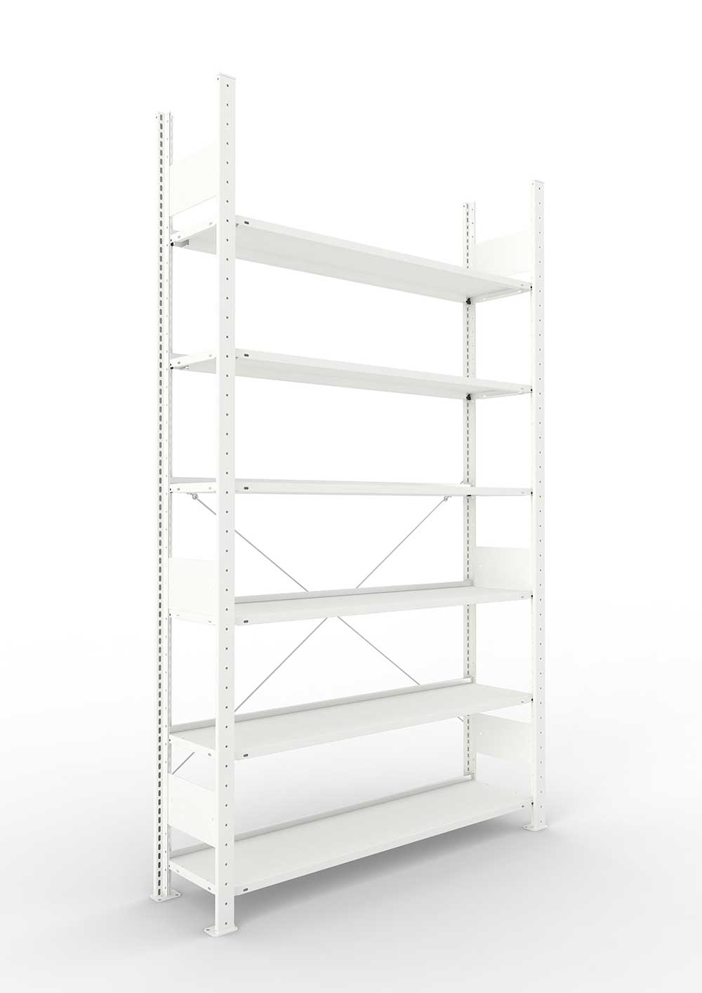 Palettenregal Holm 155/17 – 270 cm, RAL 2001