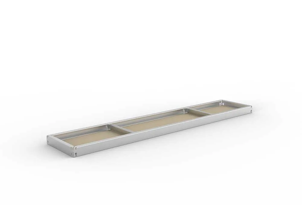 Schwerlastregal Zusatzfachebene 200×40 cm – Spanplatte, verzinkt (Variante)