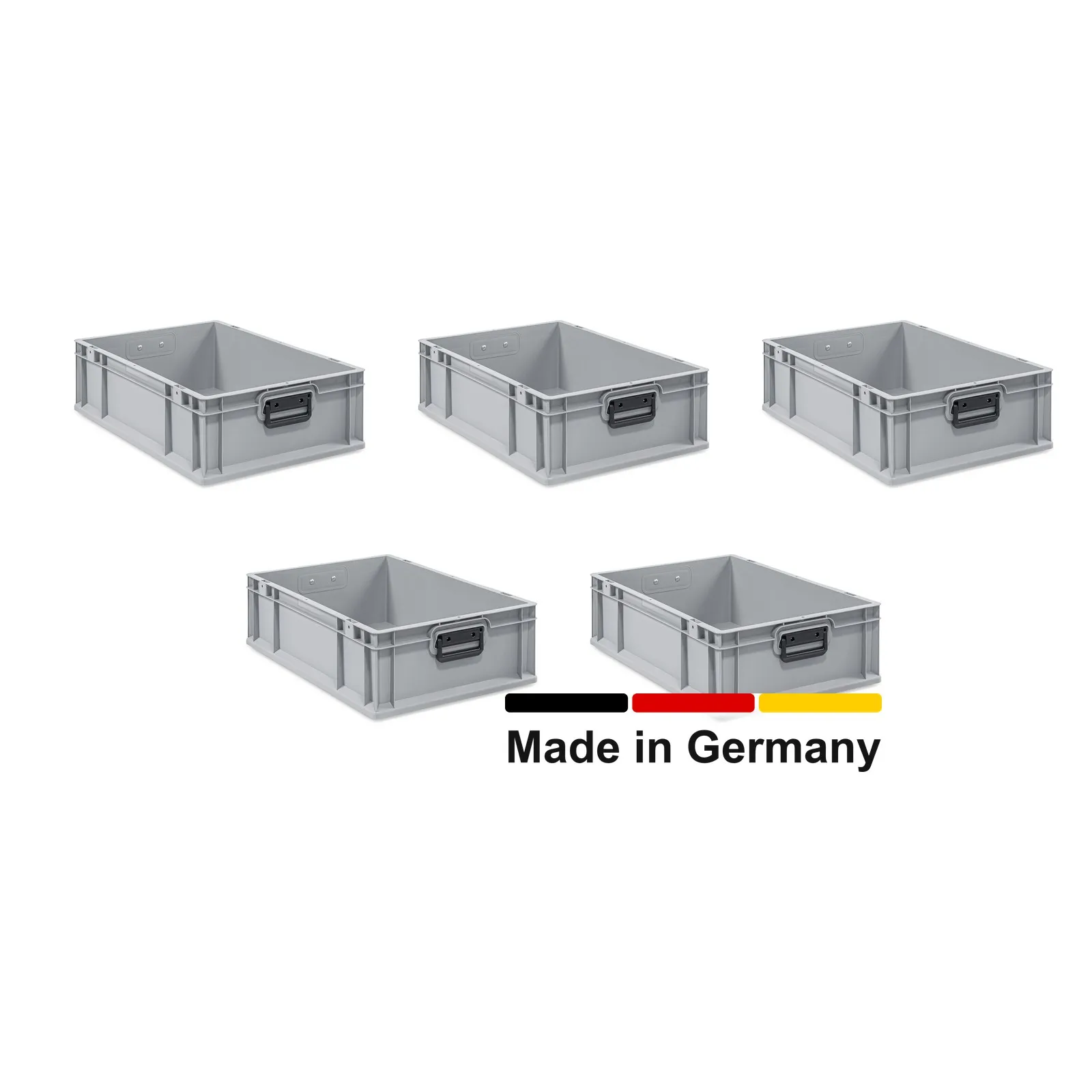 5x Eurobox 60x40x17 cm - NextGen Portable Duo