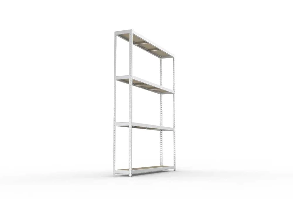 Schwerlastregal 297×250×40 cm – Spanplatten, verzinkt (Varianten)