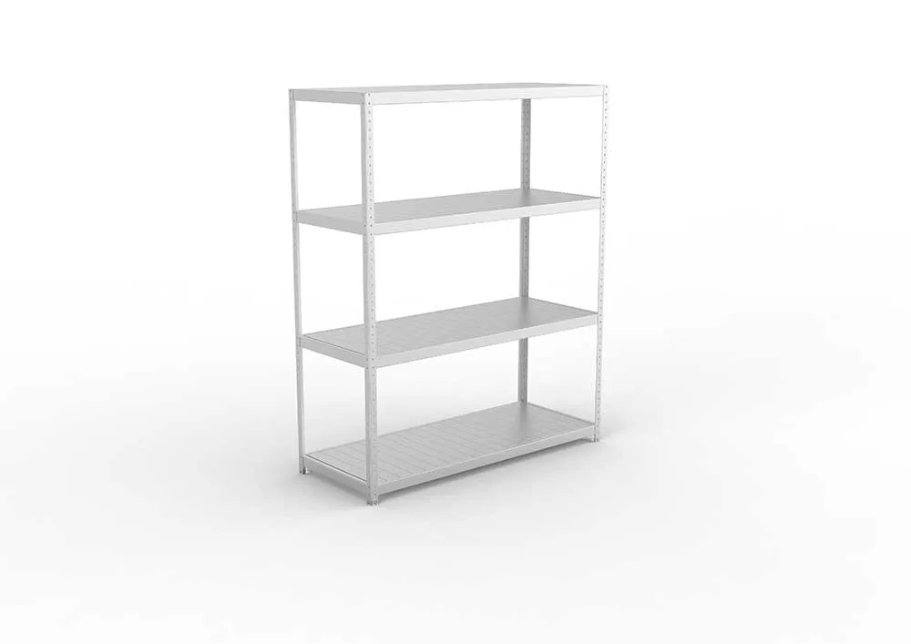 Schwerlastregal 247×200×80 cm – Stahlpaneele, verzinkt (Varianten)