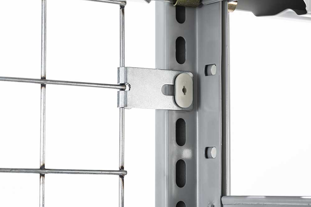 Metallregal Drahtwandhalter für Rückwand, verzinkt