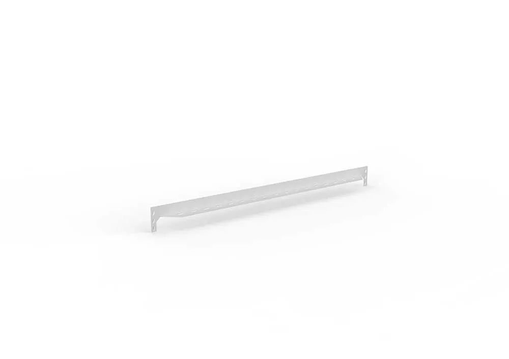 Metallregal MS Längsriegel 1000 RAL 7035 gelocht Metallregal Multi-Stabil
