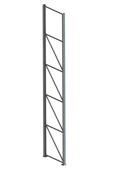 Palettenregal Ständer 85/20 S – 550×110 cm, verzinkt
