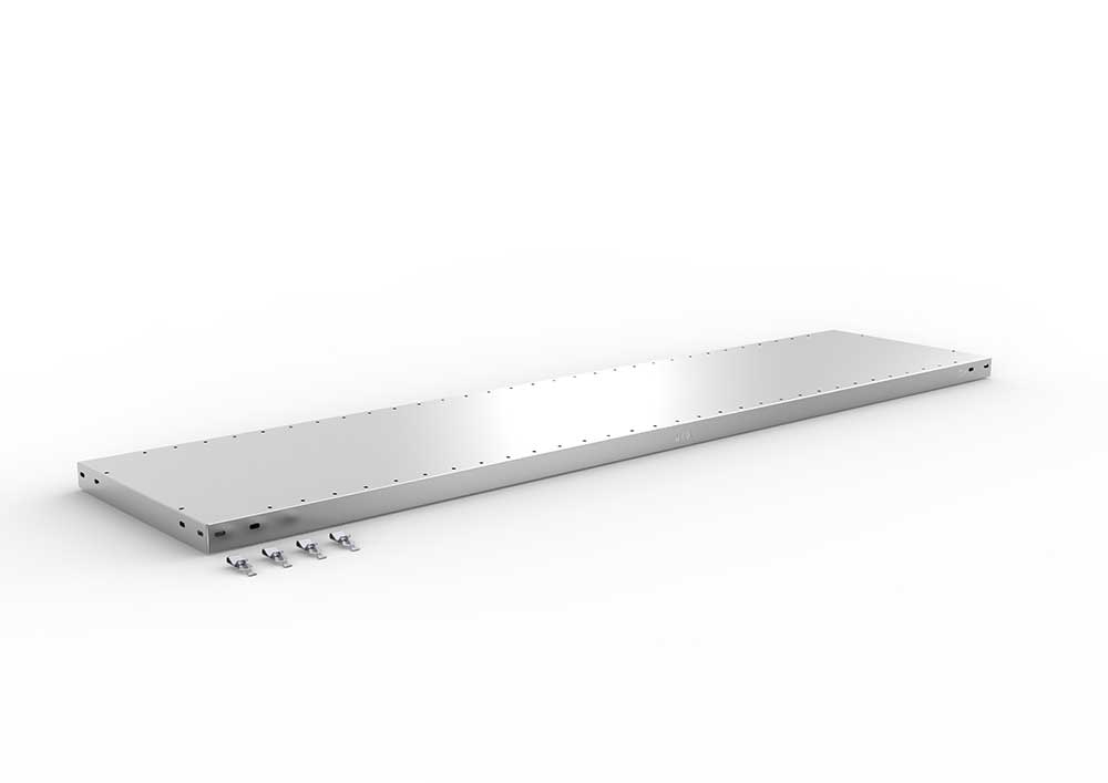 Metallregal Zusatzboden – 170×40 cm, 200 kg, verzinkt