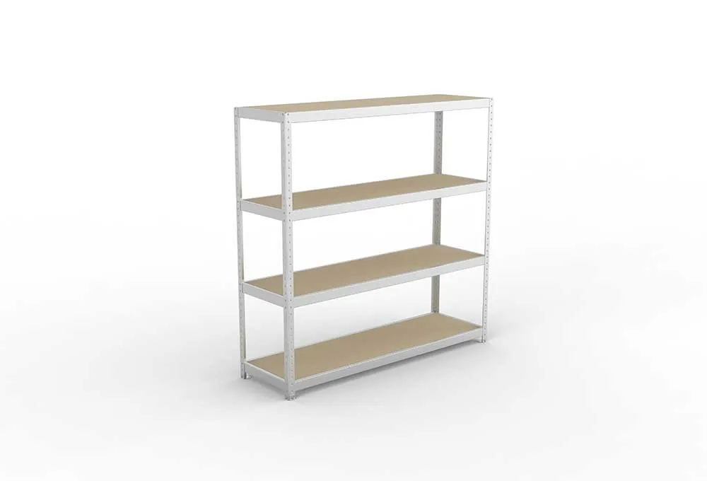 Schwerlastregal 197×200×60 cm – Spanplatten, verzinkt (Varianten)