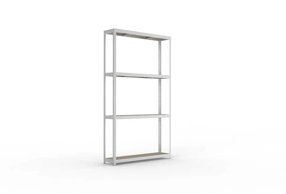 Schwerlastregal 297×170×40 cm – Spanplatten, verzinkt (Varianten)