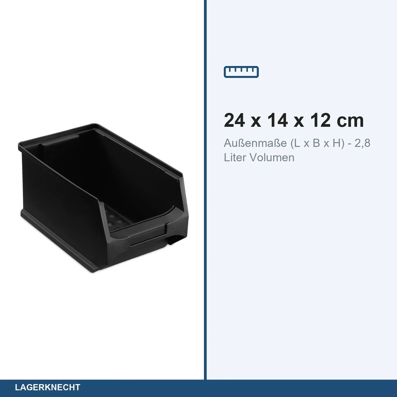 50x Sichtlagerbox 3.0 leitfähig