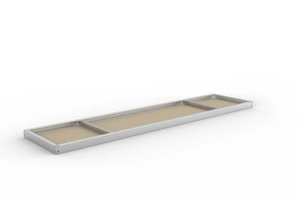 Schwerlastregal Zusatzfachebene 250×60 cm – Spanplatte, verzinkt (Variante)