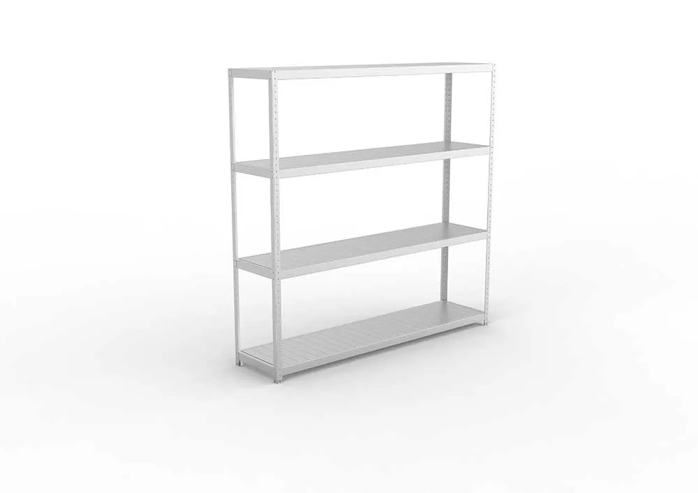 Schwerlastregal 247×250×60 cm – Stahlpaneele, verzinkt (Varianten)