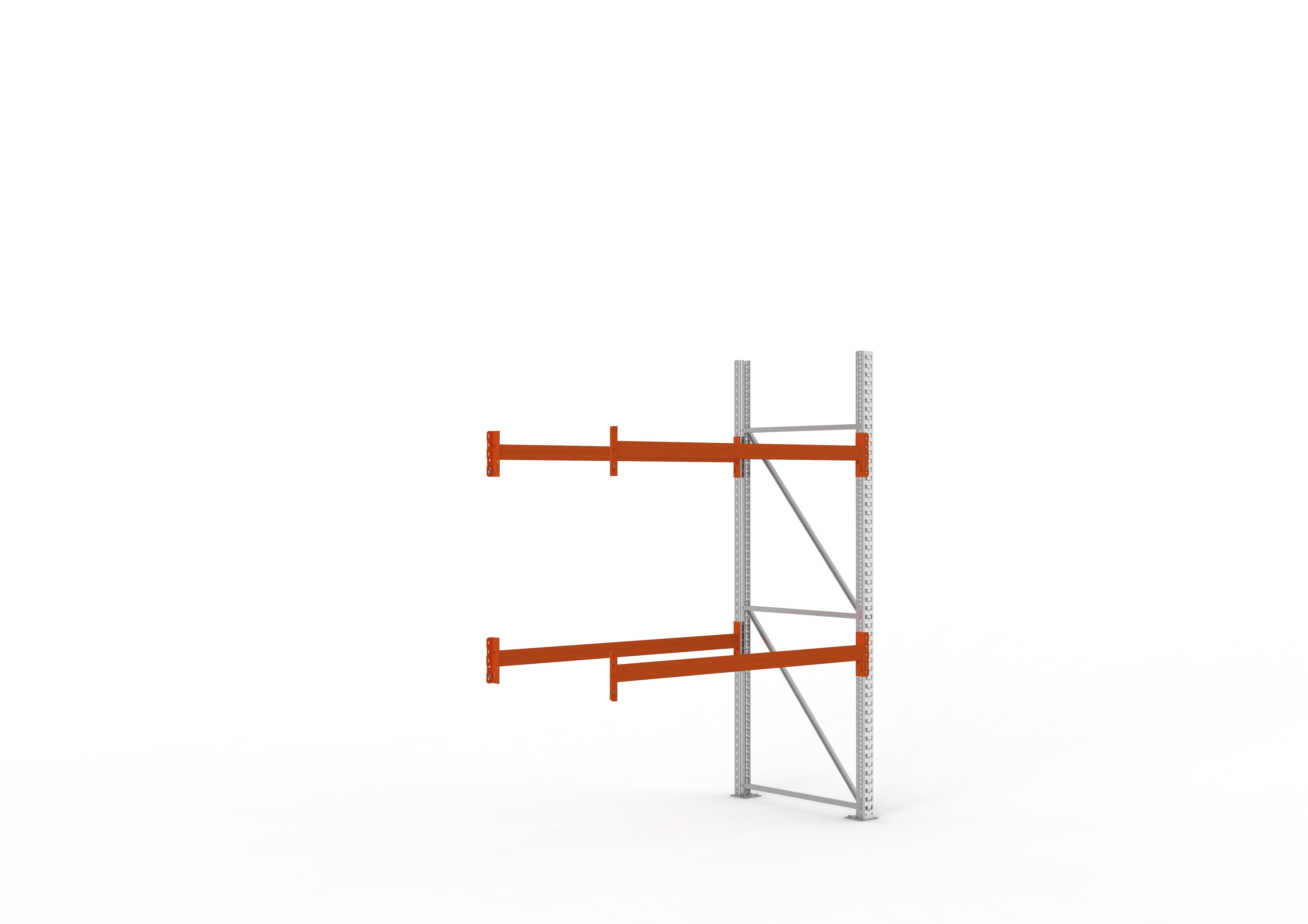 Palettenregal Holm 100/20 – 270 cm, RAL 2001