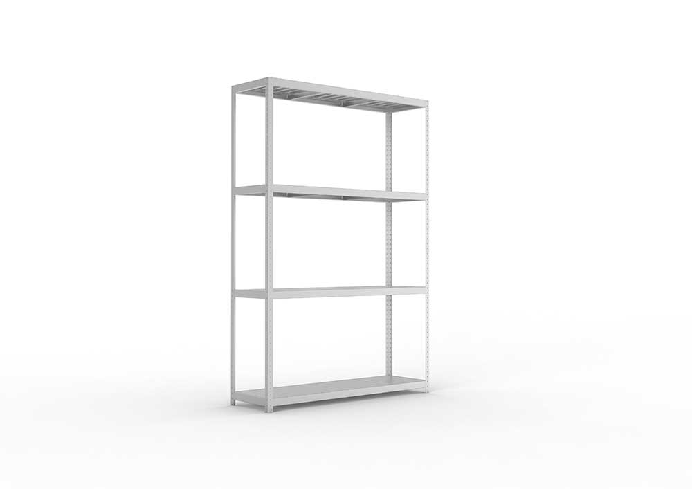 Schwerlastregal 297×200×60 cm – Stahlpaneele, verzinkt (Varianten)